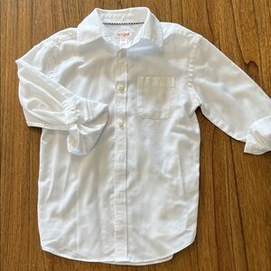 Cat & Jack Classic White Button-Down Shirt